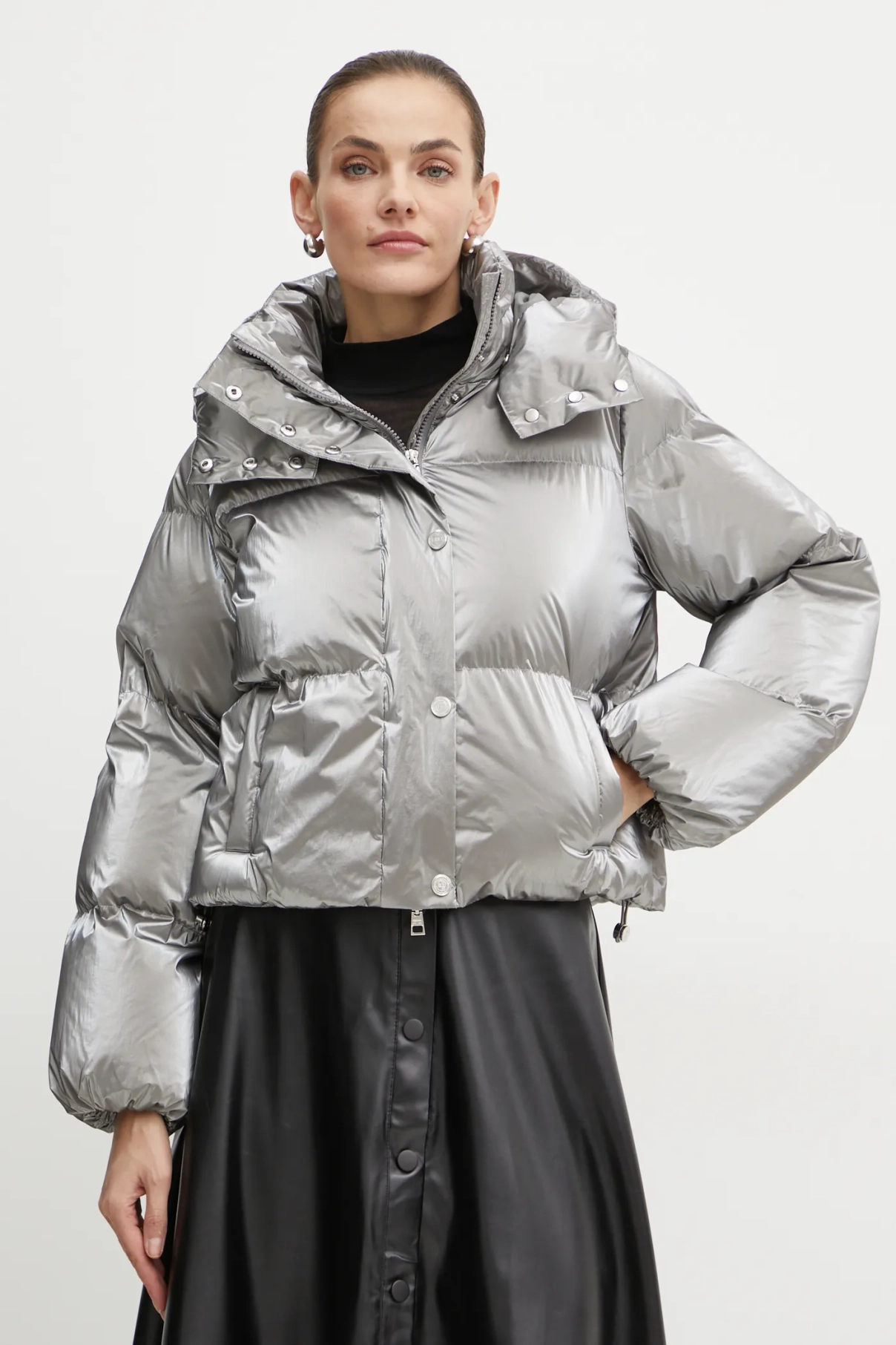 

Куртка Elisabetta Franchi, серебряный