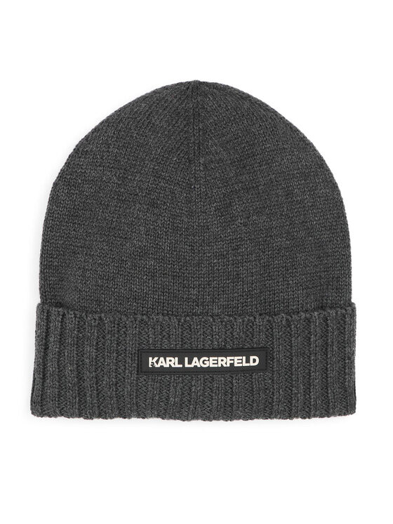 

Кепка Karl Lagerfeld Kids, серый