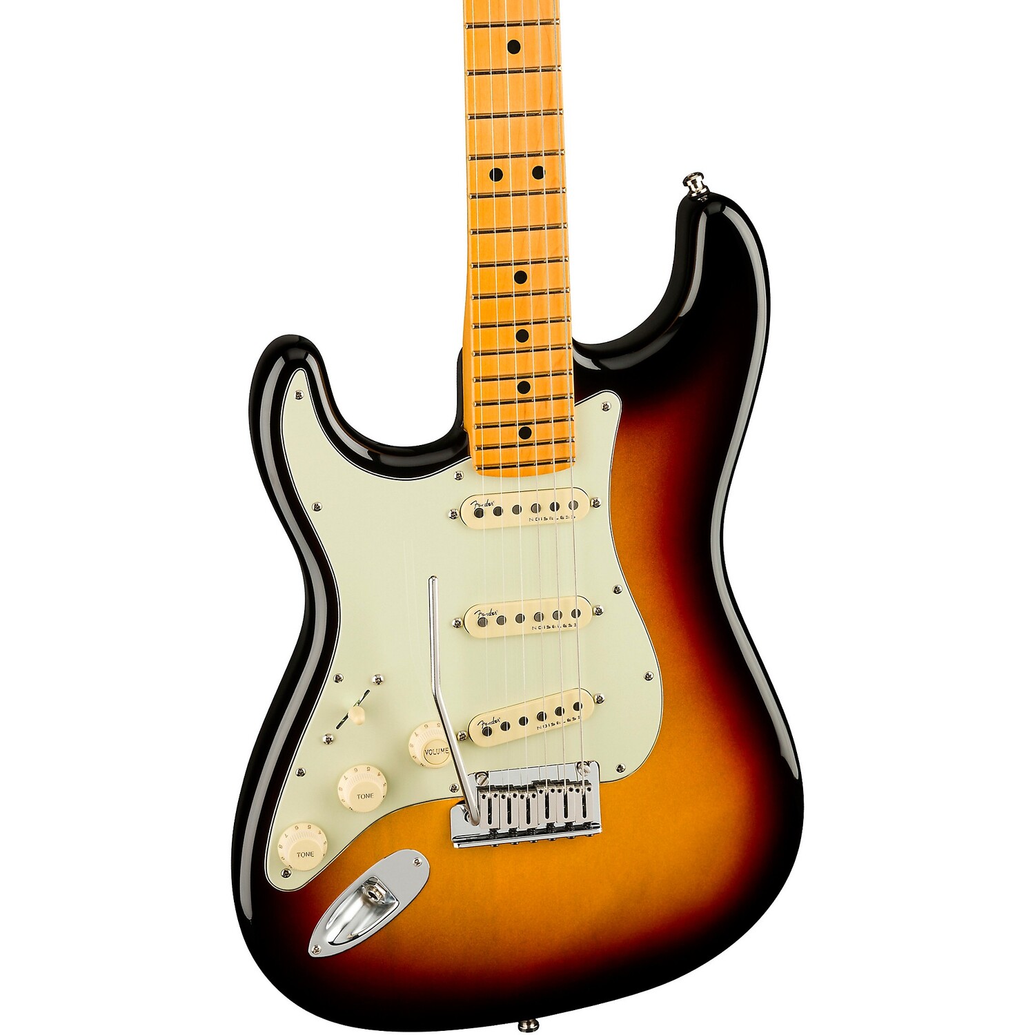 

Электрогитара Fender American Ultra Stratocaster с кленовой накладкой для левой руки Ultraburst