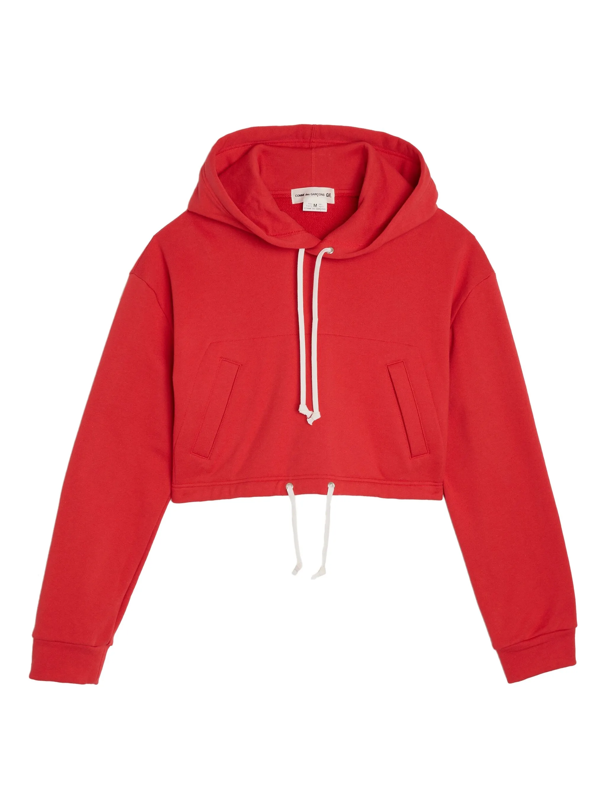 

Укороченное худи Comme Des Garçons Girl, красный