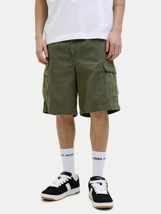 

Шорты свободного кроя из ткани Karl 12269374 Jack&Jones, зеленый