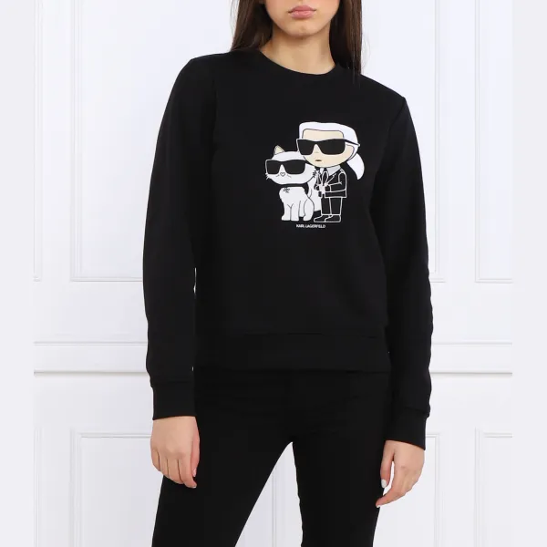 

Толстовка обычного кроя Karl Lagerfeld, черный