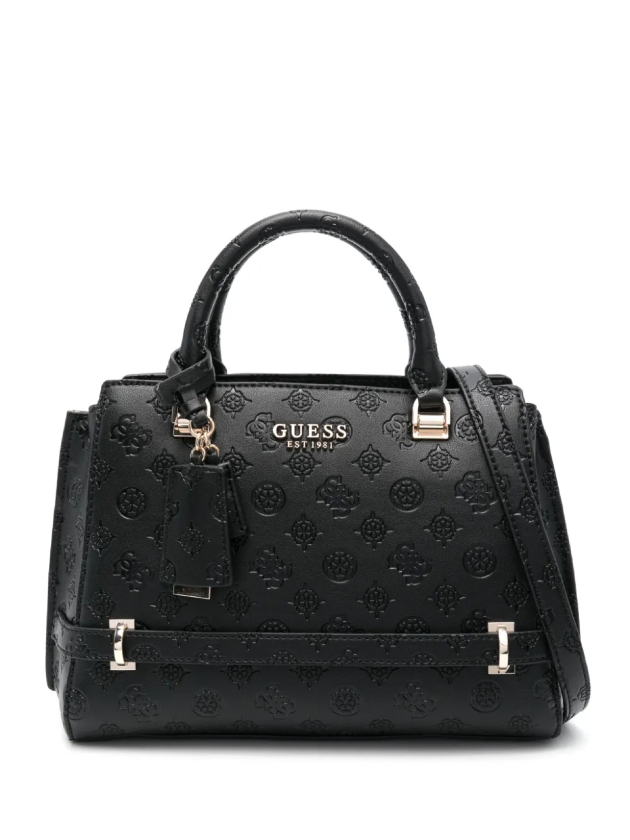 

GUESS USA сумка-тоут 4G Peony, черный