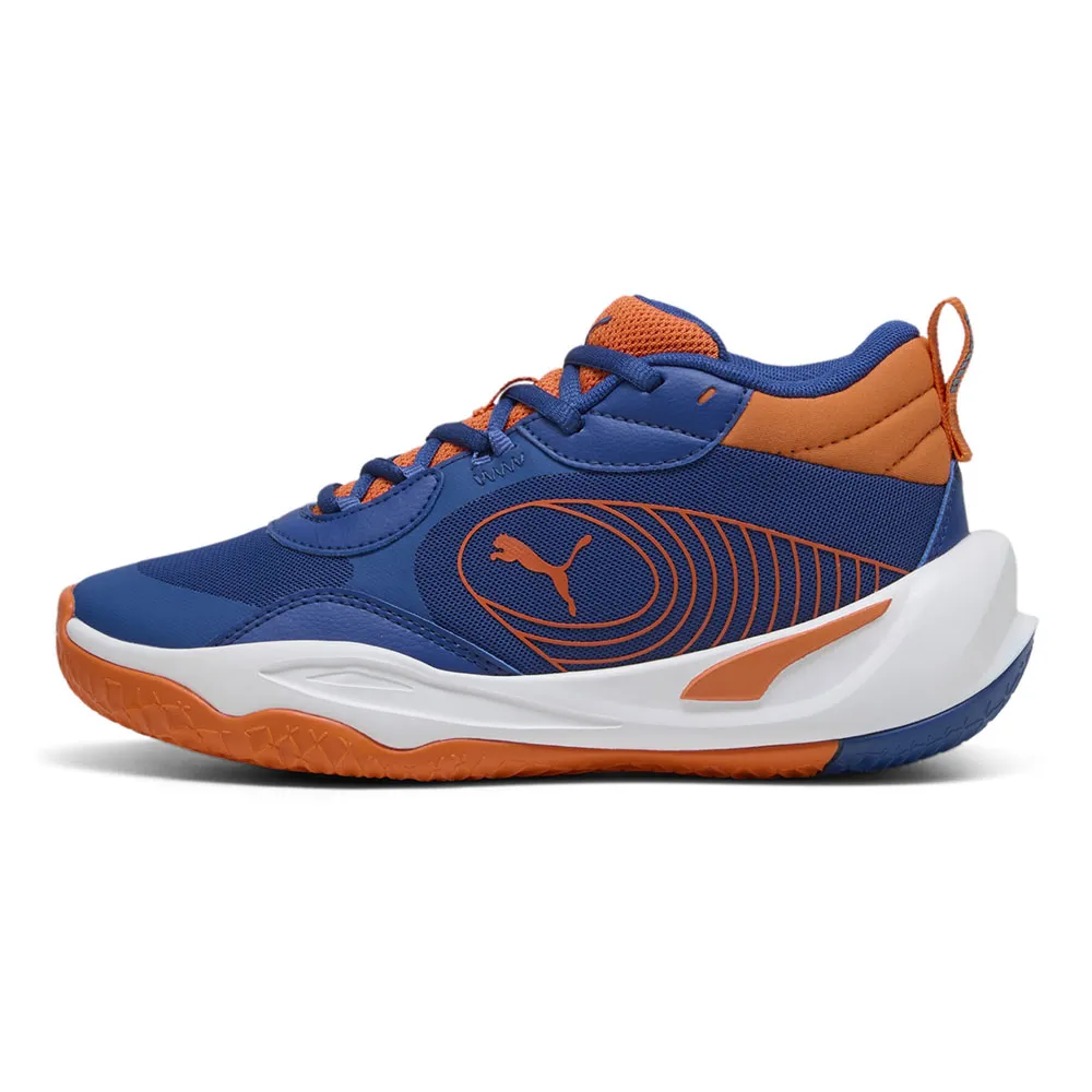 Детские баскетбольные кроссовки Puma Playmaker Pro, синий — фото 4