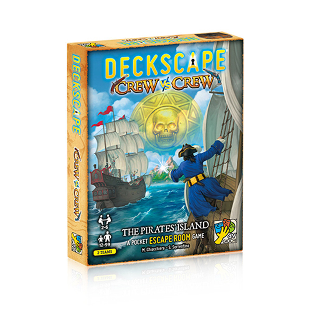 

Настольная игра DaVinci Games Deckscape: Crew vs Crew