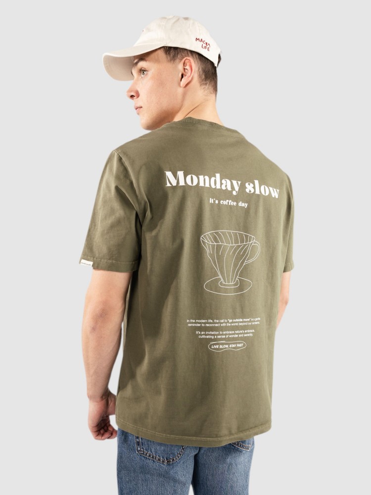 

Футболка Anerkjendt Akkikki Monday Slow T-Shirt, deep lichen green, Зеленый, Футболка Anerkjendt Akkikki Monday Slow T-Shirt, deep lichen green