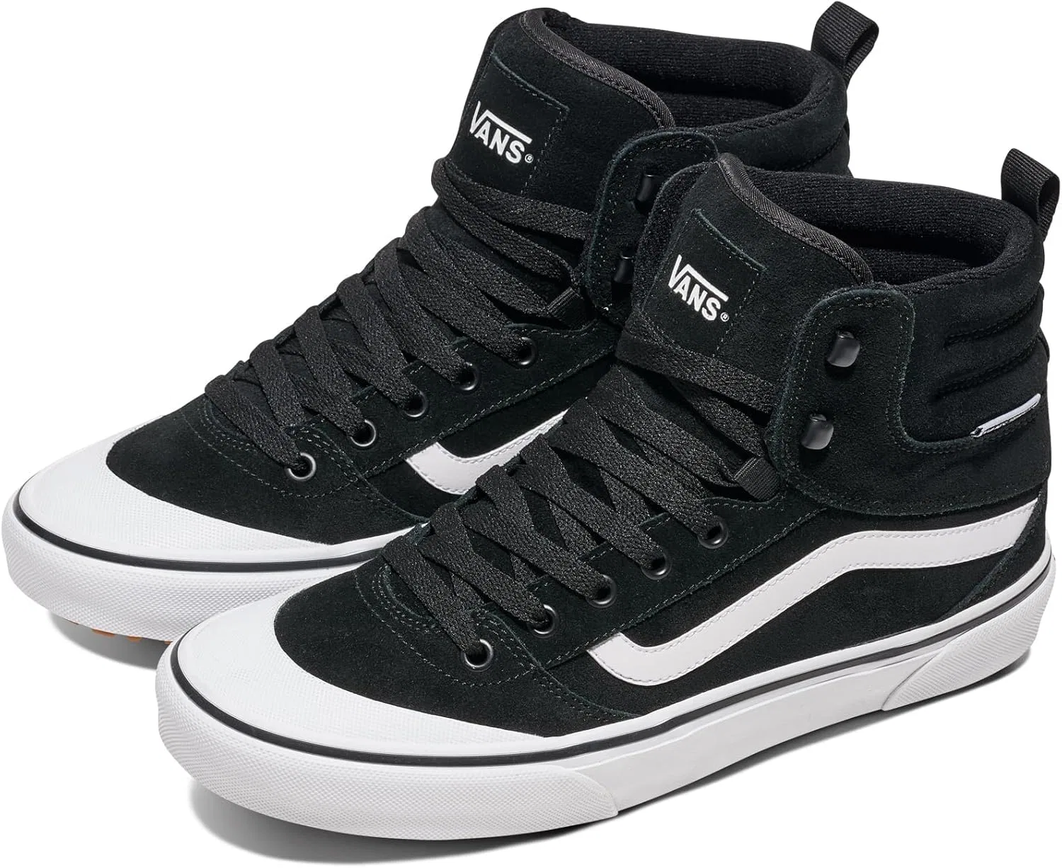 Кроссовки Vans Ashwood Hi Vansguard для мужчин, Black White — фото 2