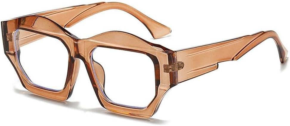 

Панк-солнцезащитные очки в многоугольной оправе для женщин, роскошные, неправильной формы, с защитой от УФ-излучения UV400, модные солнцезащитные очки для женщин LVTFCO, 4