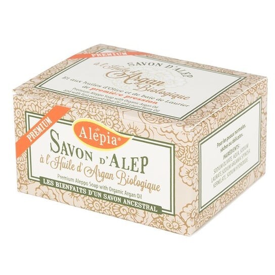 

Алепия, Премиум, алепийское мыло с арганой, 125 г, Alepia