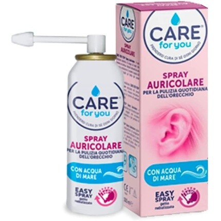 

Распылительная насадка Care For You для ежедневной чистки ушей с помощью