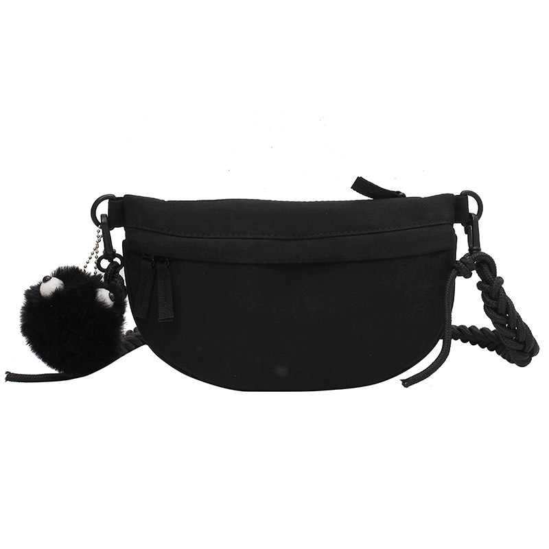 

Duoluplo Doron Paul Нейлоновая слинг-сумка обычная унисекс Red/Black/Gray, Black with Black Ball Charm