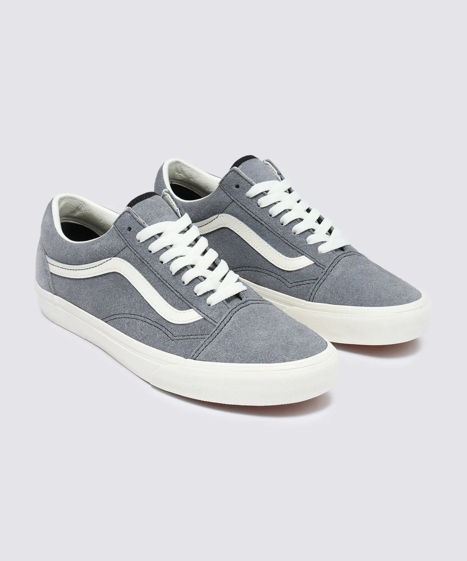 Унисекс кеды из замши Old Skool Duo VANS серые — фото 2