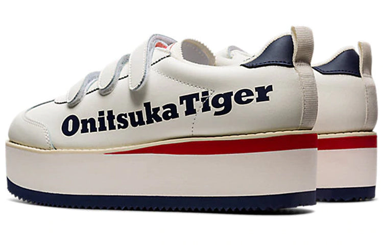 Кеды (WMNS) Onitsuka Tiger Delegation Chunk Sneakers 'Cream y', кремовый — фото 4