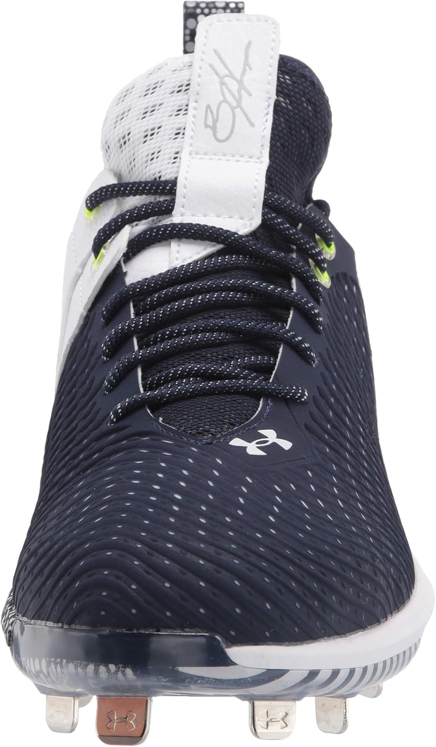 Бейсбольные кроссовки Under Armour Men's Harper 5 Low St, темно-синий/белый — фото 2