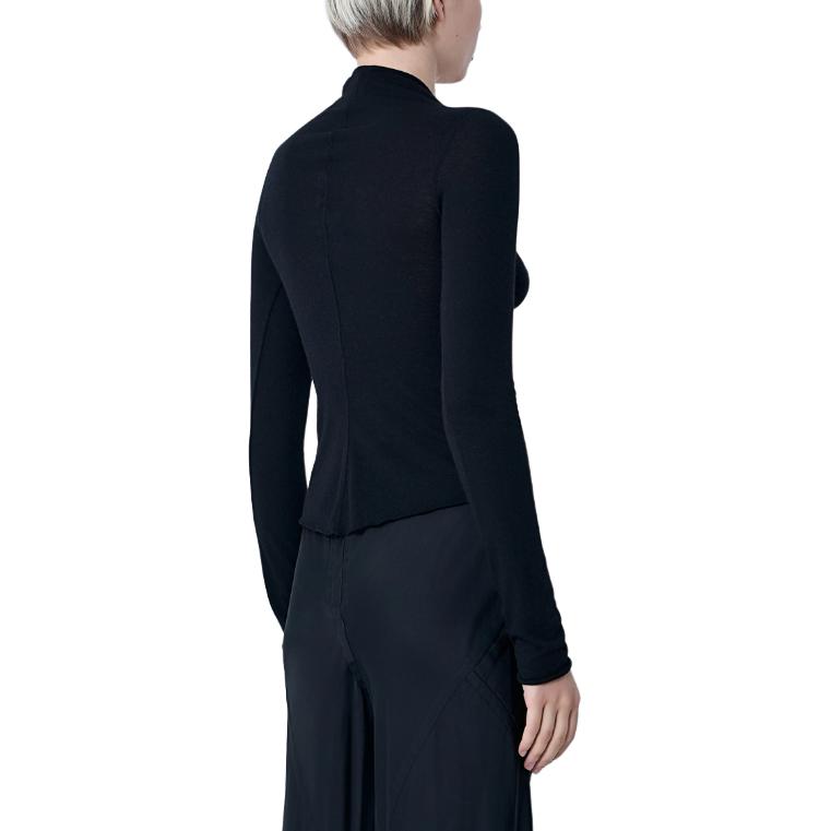 RICK OWENS Футболка RO женская black — фото 3