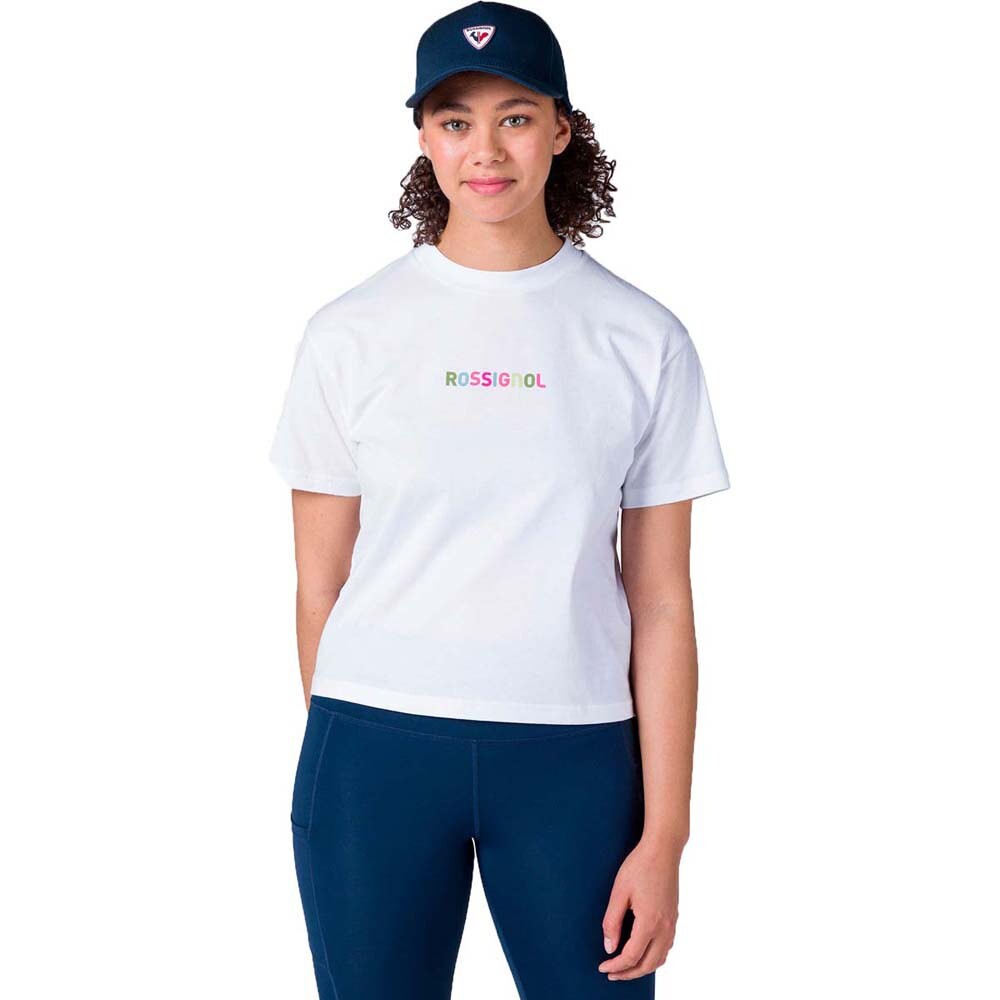 

Футболка с коротким рукавом Rossignol Embroidery, белый