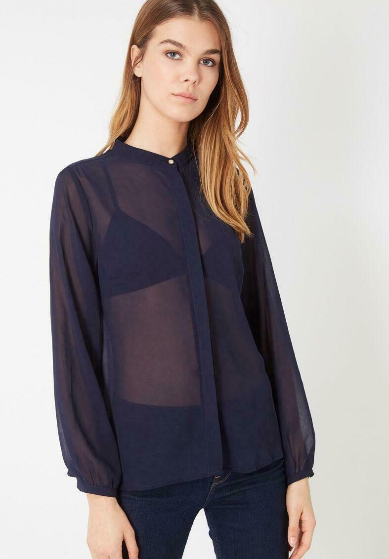 

Рубашка прозрачная La Morena, темно-синий