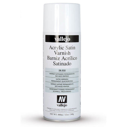 

Миниатюра Vallejo Vallejo Aerosol: Acrylic Satin Varnish (400ml)