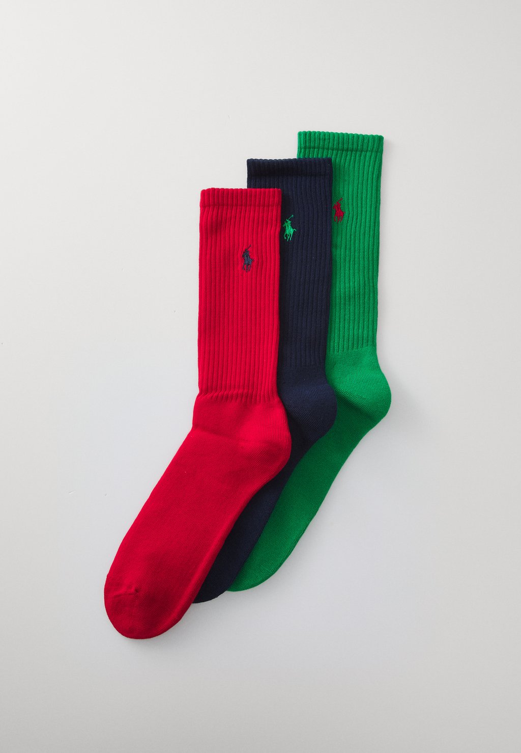 

Носки CREW SOCK 3 PACK Polo Ralph Lauren, темно-зеленый