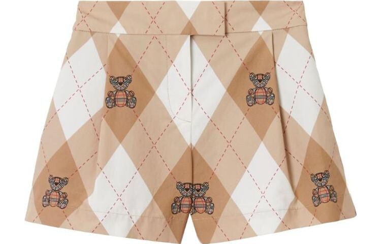 

Детские шорты Burberry, цвет Beige