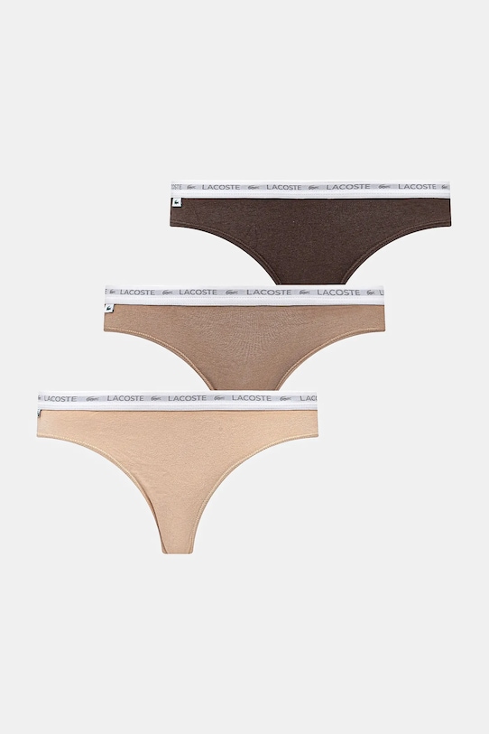 

Трусы 3 шт Lacoste, бежевый