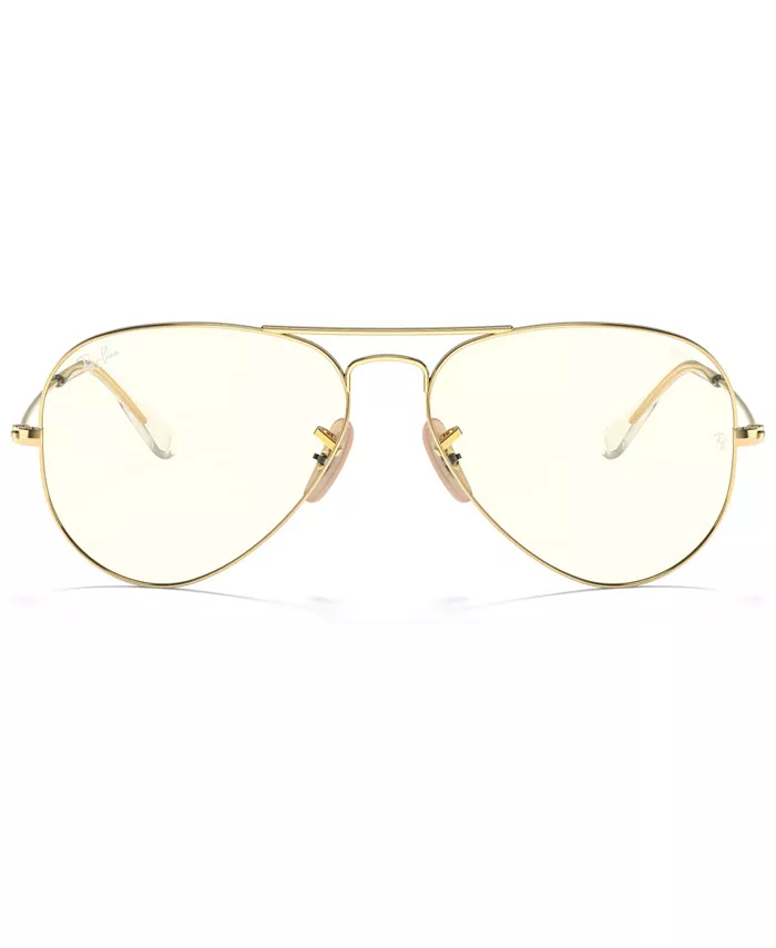 

Унисекс очки Evolve Photochromatic, RB3025 Ray-Ban, золотой