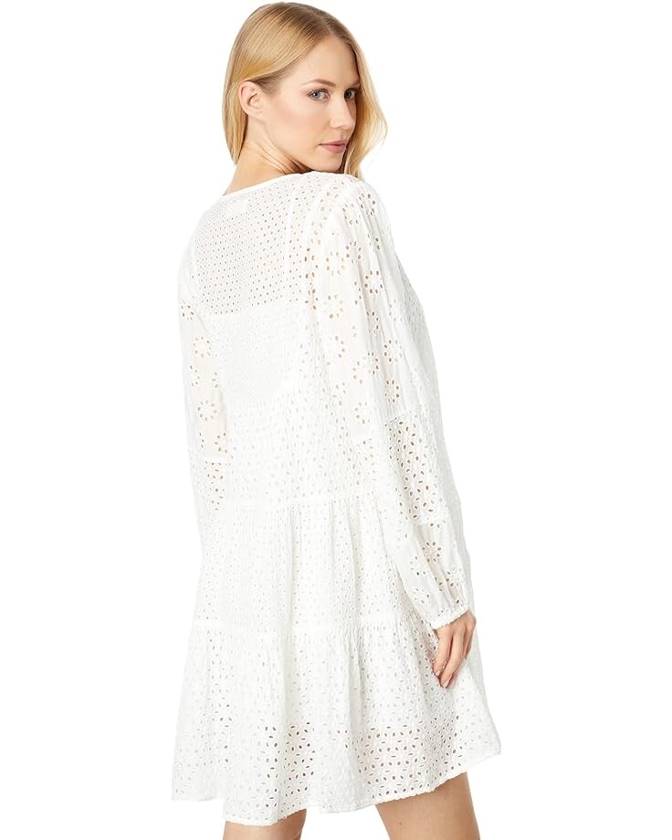 

Платье Lucky Brand Tiered Woven Peasant Dress, цвет Marshmallow