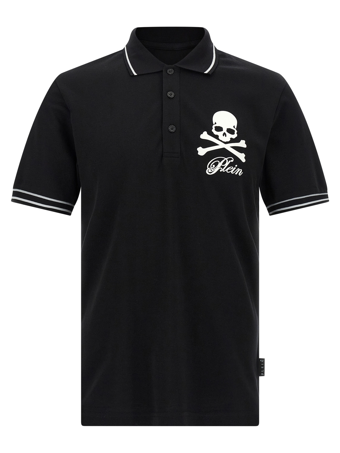 

Поло "Skull & Bones" Philipp Plein, черный