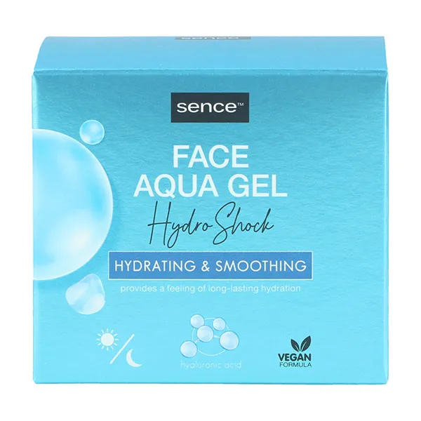 

Дневной и ночной увлажняющий крем Face Aqua Gel Sence Beauty, 1 UD