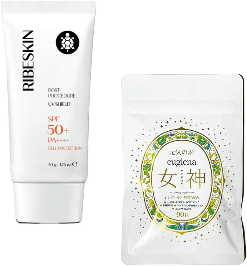 Набор для ухода: солнцезащитный крем для тела SPF 50, 50 г Eucklena