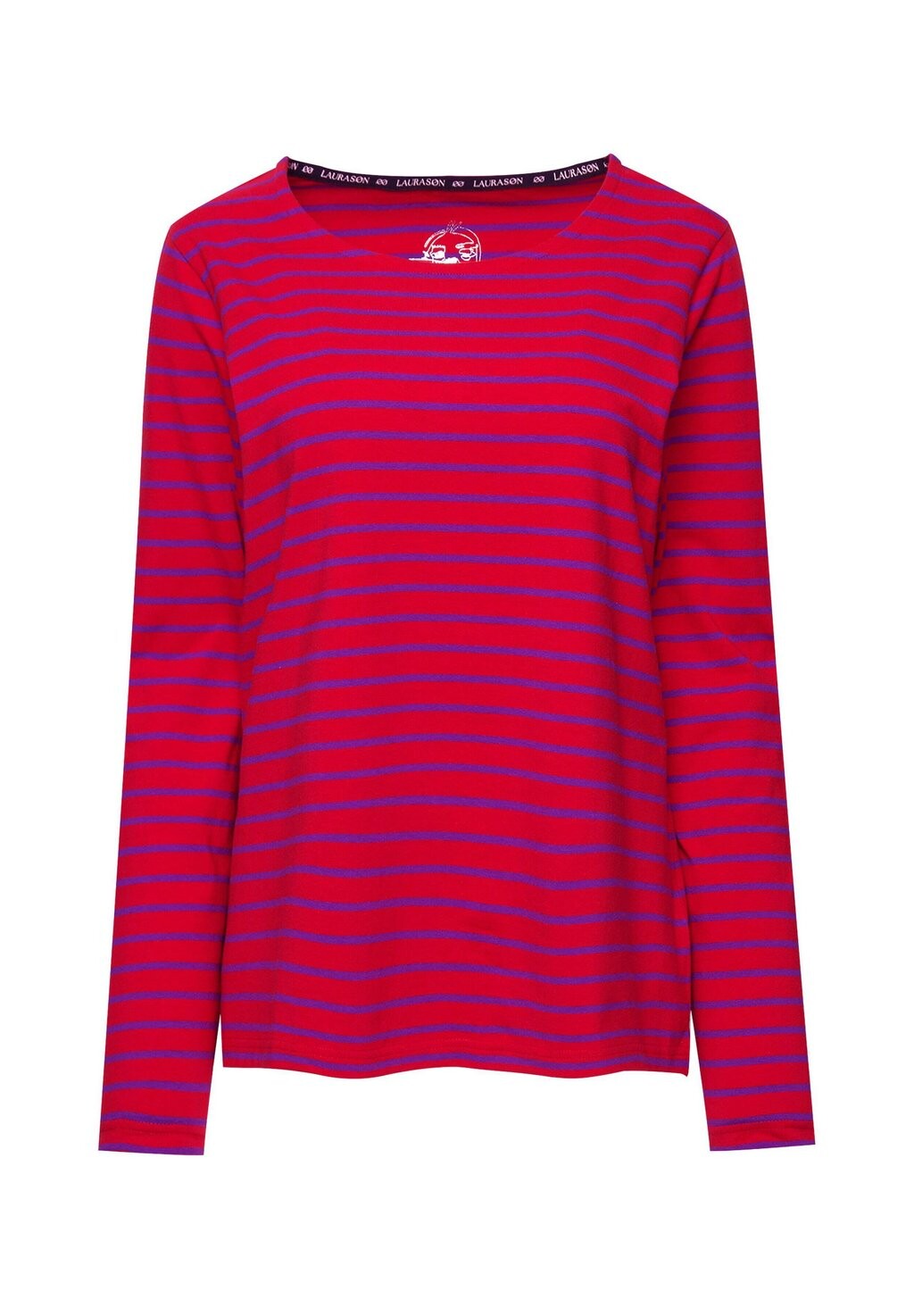 

Топ с длинными рукавами RUNDHALS LAURASØN, красный