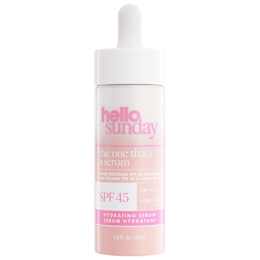 

Сыворотка The One That's a Serum SPF 45: увлажняющая и осветляющая сыворотка с витамином С. Hello Sunday, 1 oz