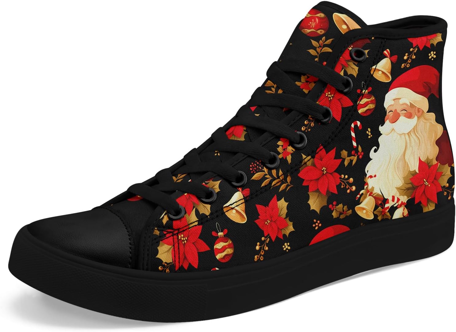 

Унисекс кроссовки на высокой подошве AWSOLE с рождественским принтом: Санта, череп, снеговик, легкие повседневные обувь для мужчин и женщин, белый/черный/красный/оранжевый/розовый/коричневый