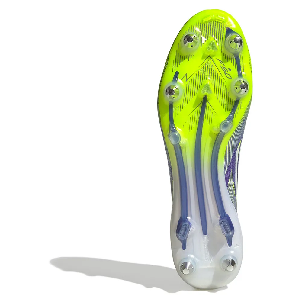 Футбольные бутсы adidas F50 Elite SG, фиолетовый — фото 2