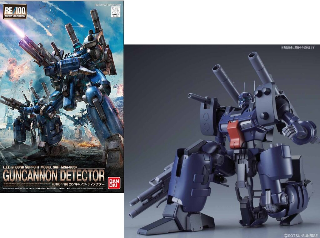 

Gundam - детектор пушки-пушки re/100 1/100 - комплект модели Inna marka