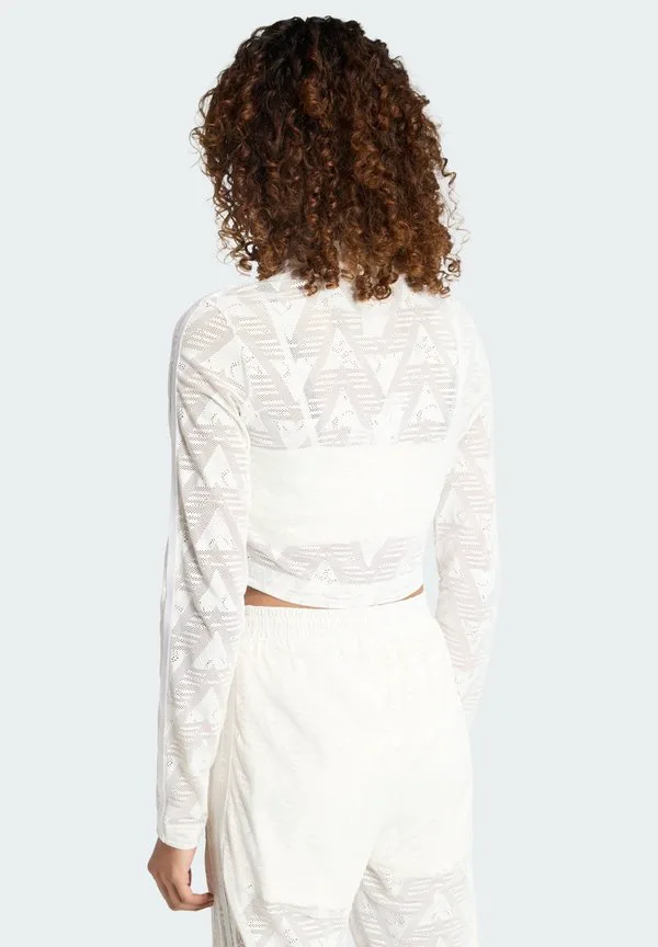 Классическая тренировочная куртка firebird для легкой атлетики Adidas Originals, Cloud White