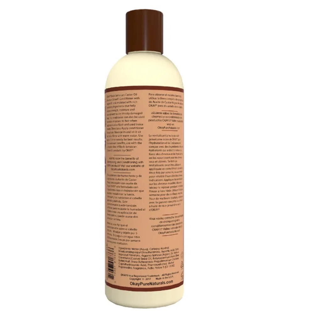 Кондиционер Okay Jamaican Castor Oil Moisture Growth, 355 мл Okay — фото 2