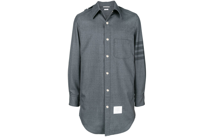 

THOM BROWNE Куртка мужская серая, Gray