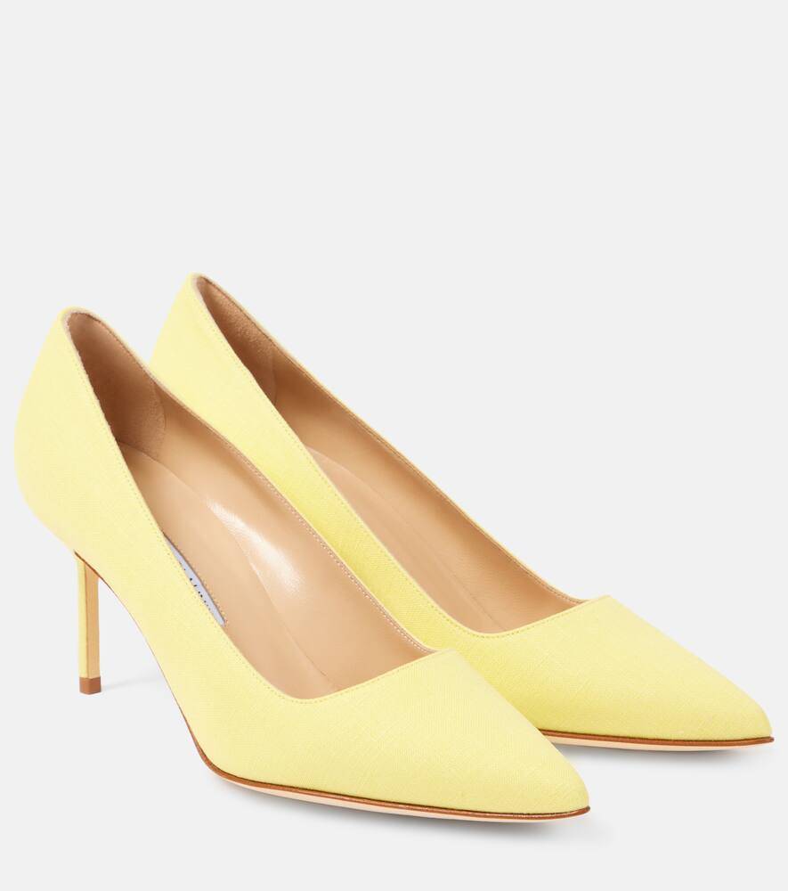 Босоножки BB 70 из замши Manolo Blahnik, 7215 Myel