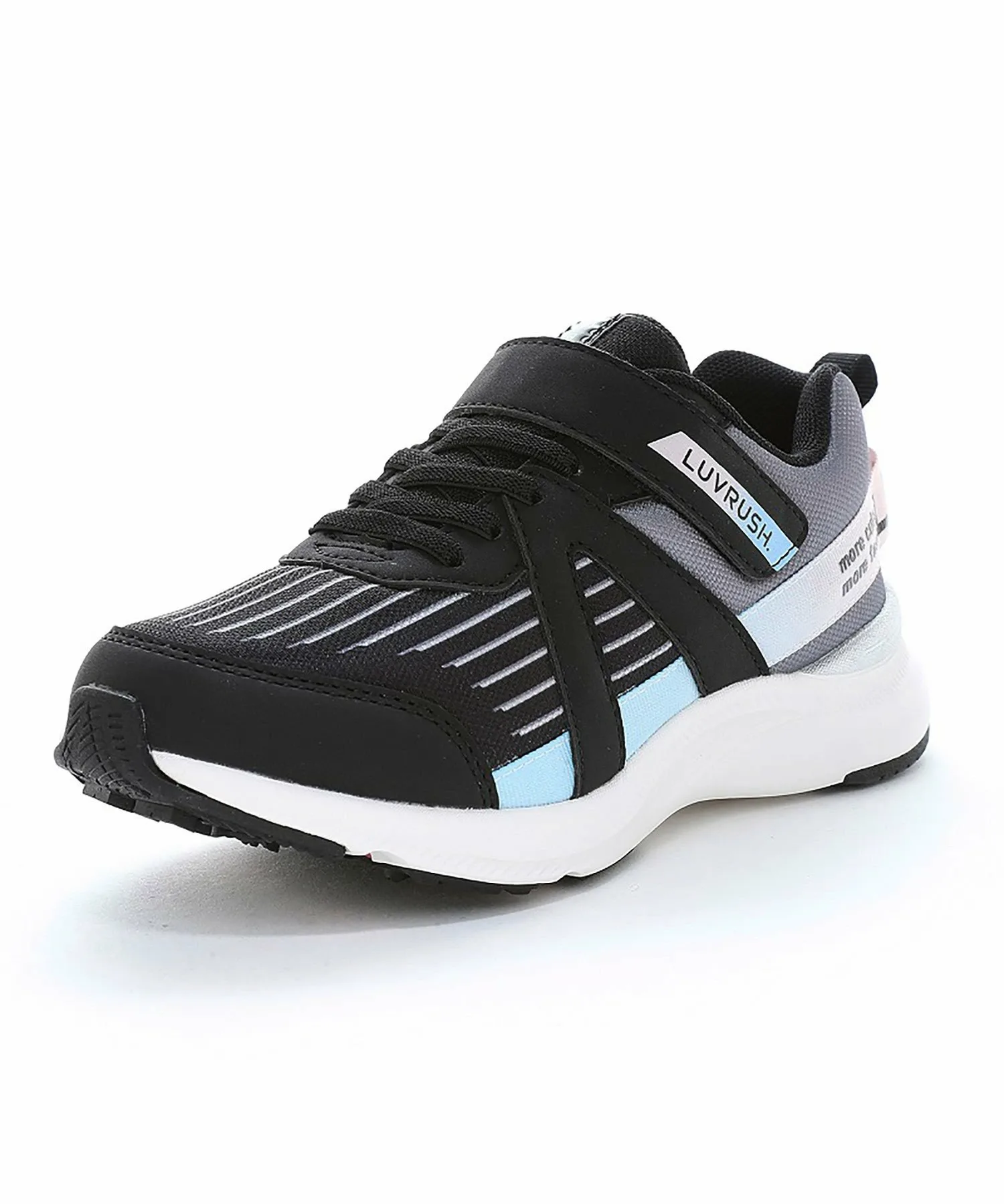 Детские кроссовки MoonStar LV 1250 черного цвета для девочек Superstar, black