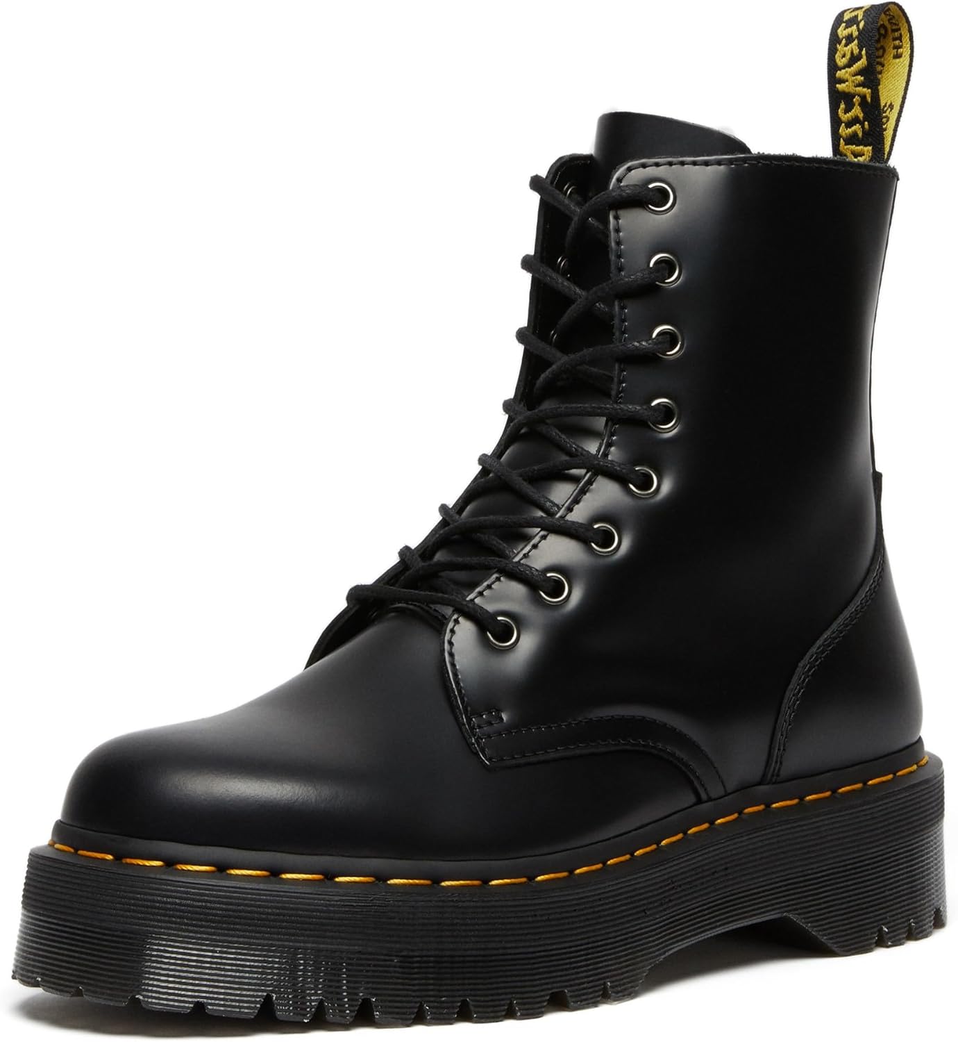 

Ботинки Dr. Martens Jadon из гладкой кожи на платформе, черный