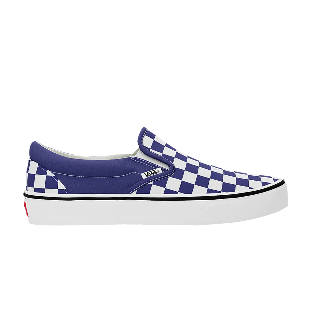 

Классические слипоны Vans, синий