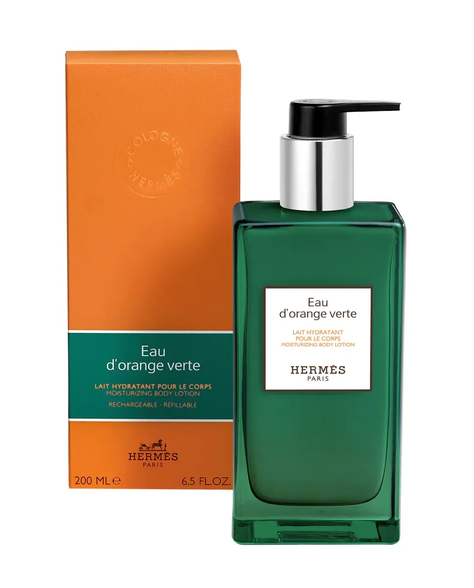 Увлажняющее молочко для тела Eau d'Orange Verte 200 мл Hermès — фото 2