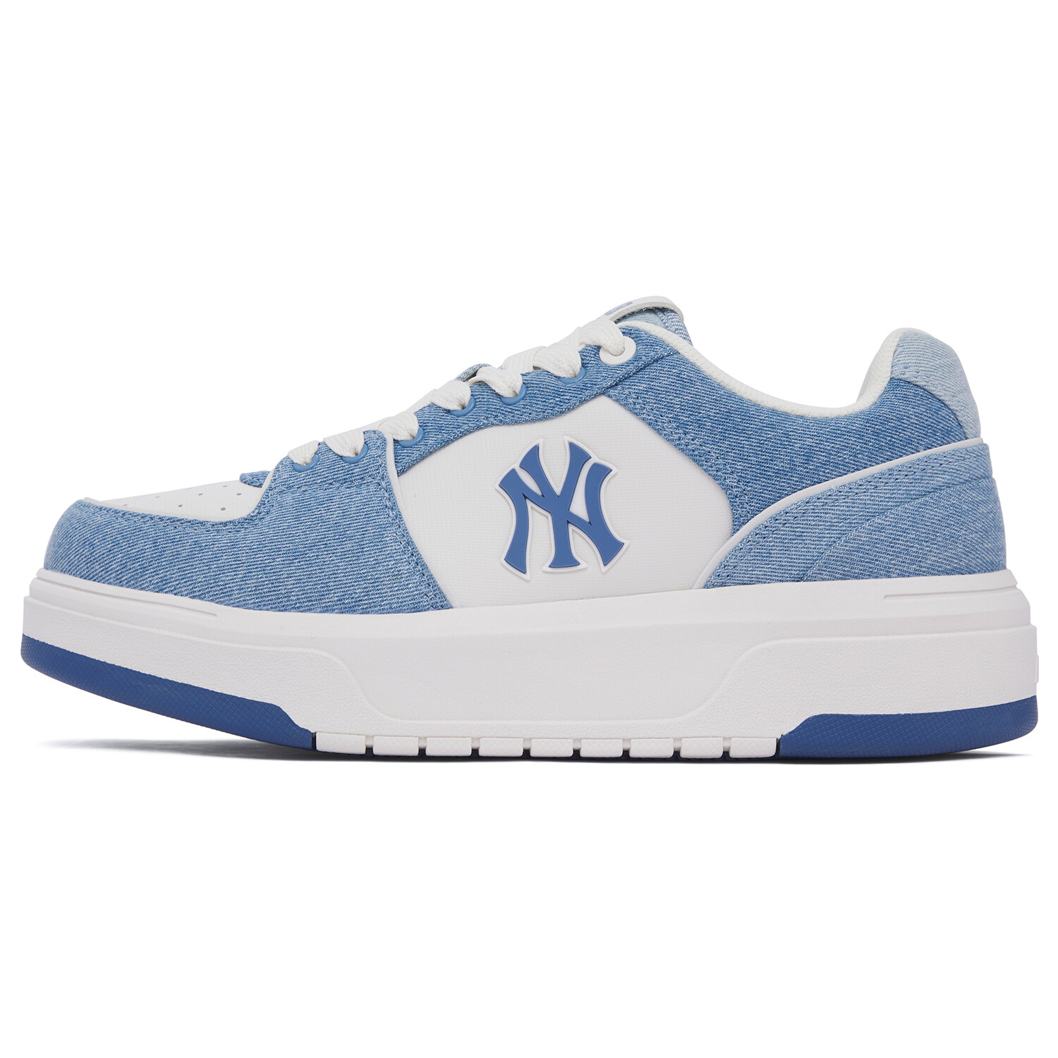 

Кроссовки MLB Chunky Liner Skateboarding Shoes Unisex Low-top Blue, синий
