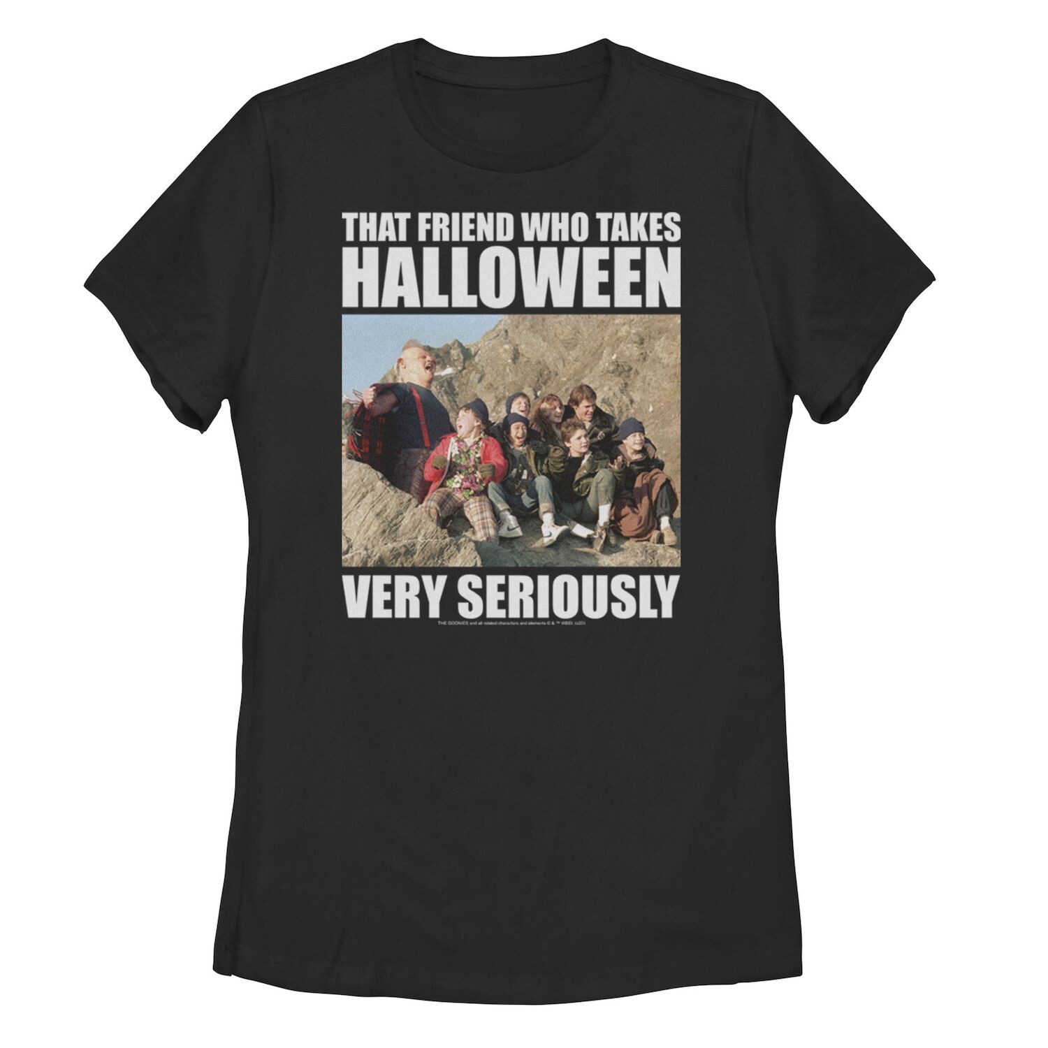 

Футболка Juniors' Goonies Halloween Meme с графическим рисунком и фотографией Licensed Character