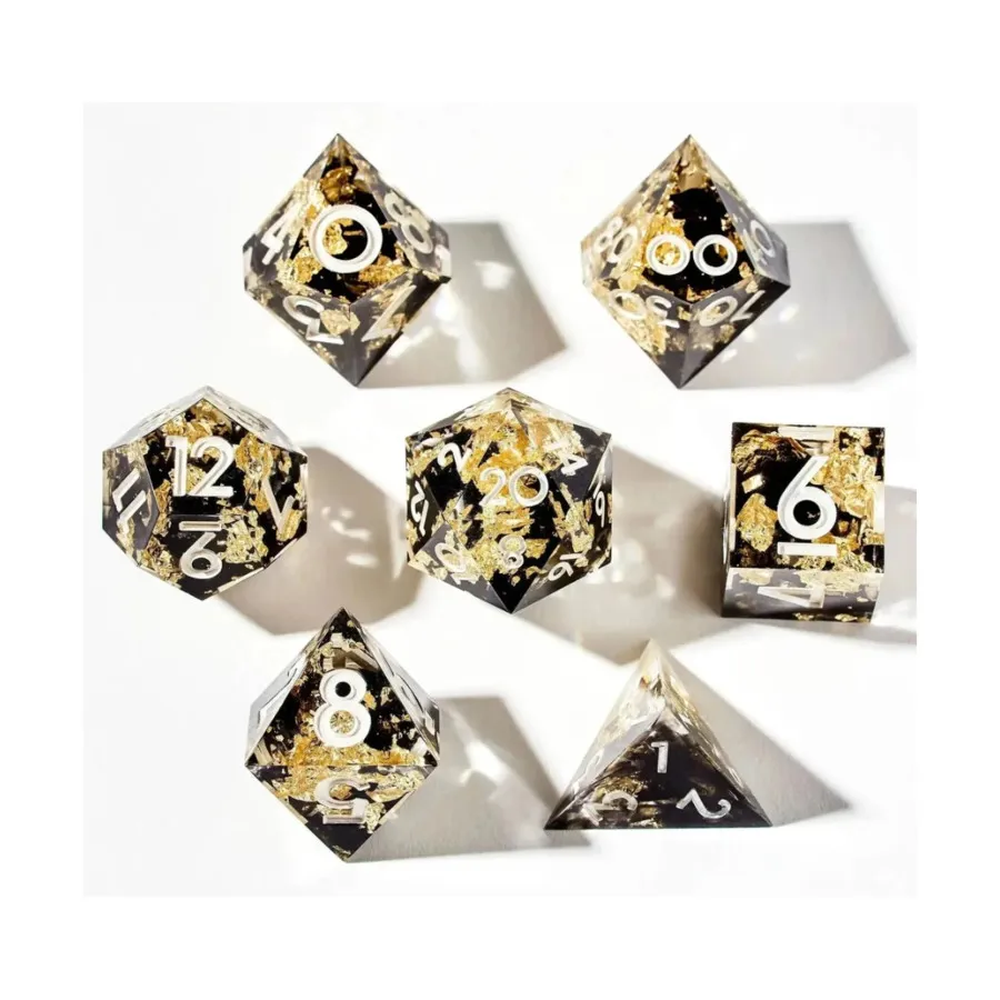 

Поли-набор - Midas Touch (7), Resin Polyhedral Sets (Dispel Dice)