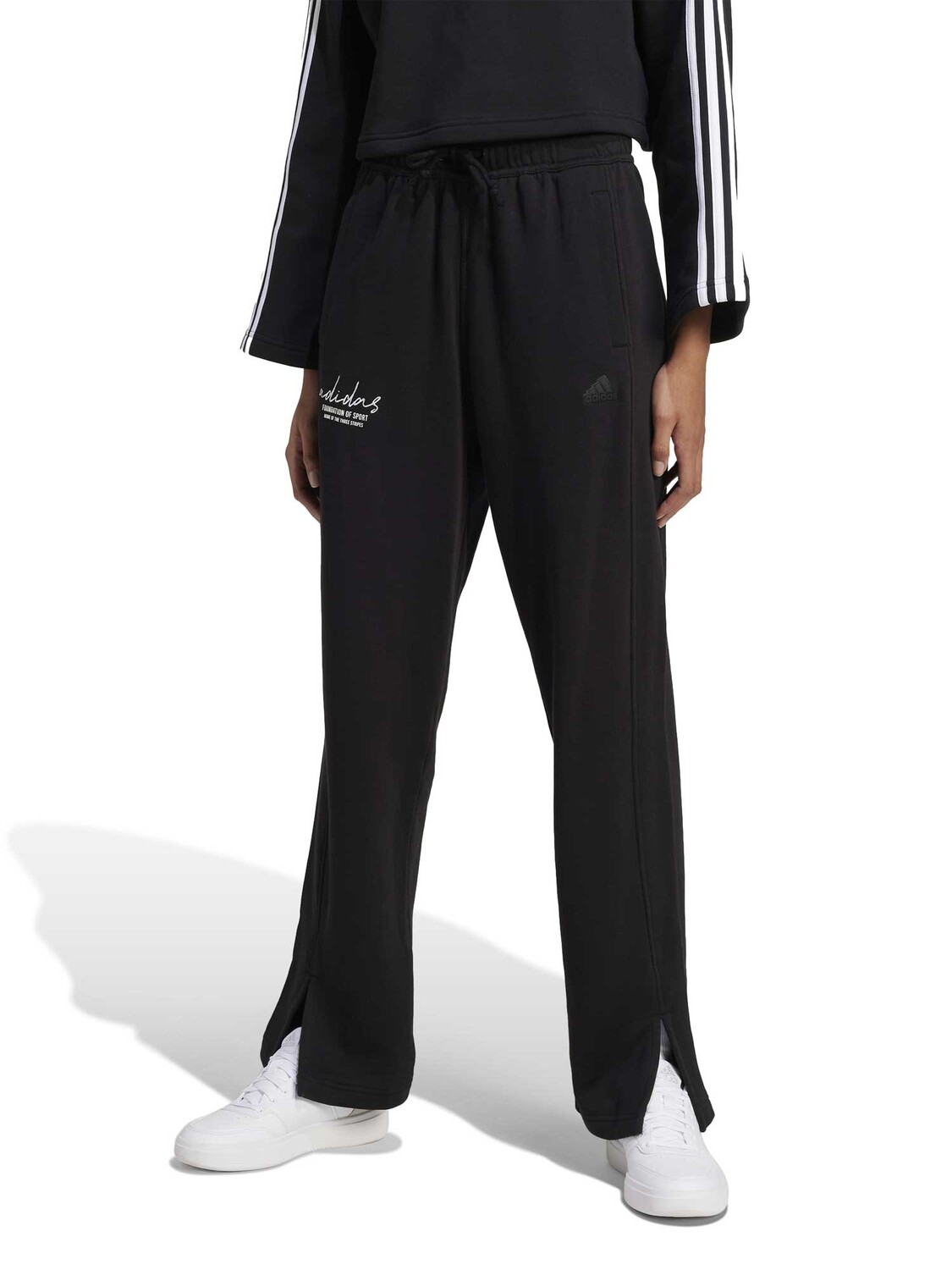 

Спортивные брюки Adidas Sportswear Signature Graphic Embroidery, черный