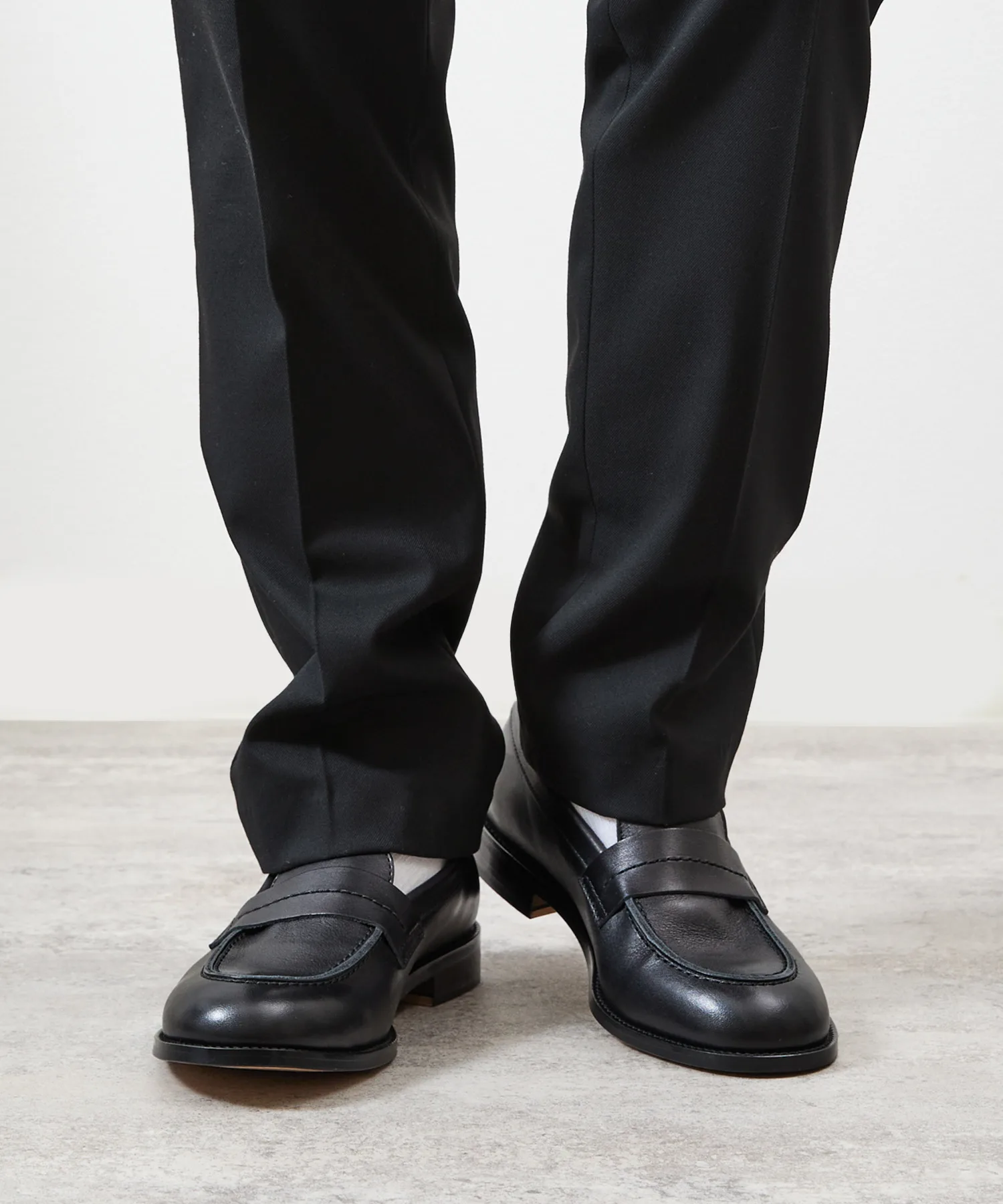 Мужские классические лоферы And A EX LOAFERS PA8759 чёрные — фото 4