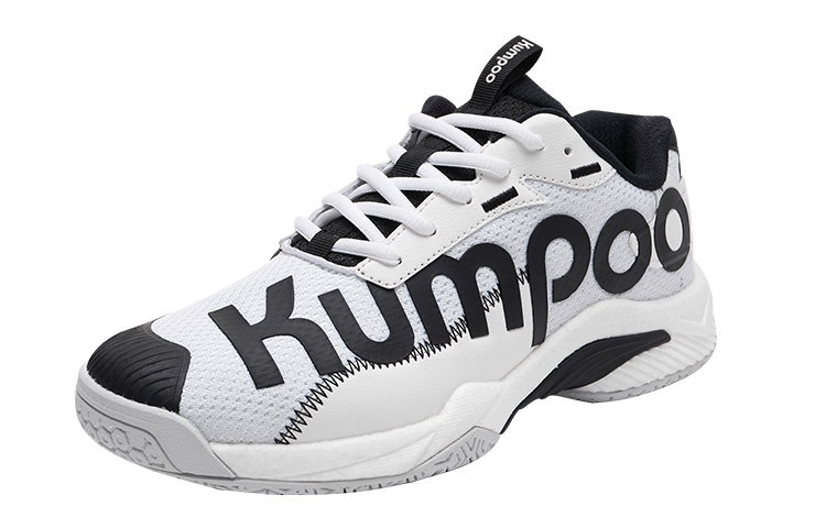 

Кроссовки KUMPOO Badminton Shoes Unisex Low-top White/Black, белый/черный