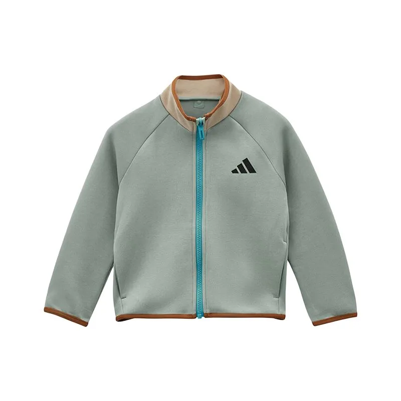Куртка 2 Piece Set Kids' Adidas, хаки — фото 4